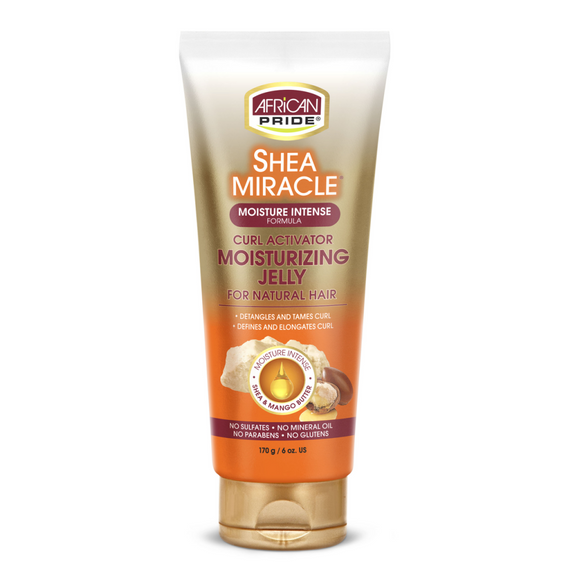 AFRICAN PRIDE SHEA MIRACLE MOISTURIZING JELLY, 6OZ