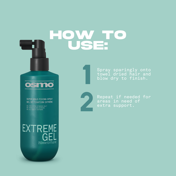 Osmo Extreme Extra Firm Gel Spray 250ml