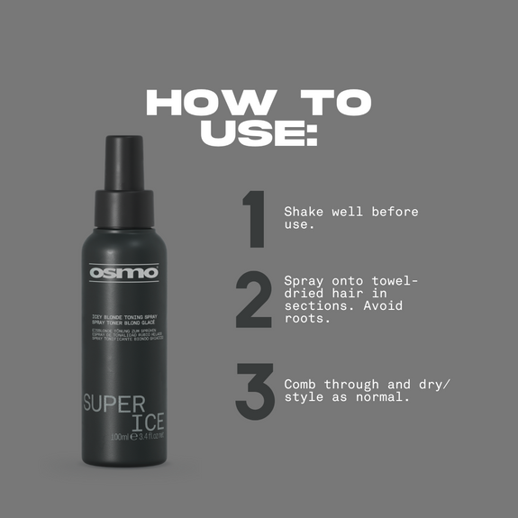 Osmo Super Ice Icey Blonde Toning Soray 100ml