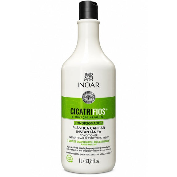 INOAR Cicatrifios Hair Plastic Instantaneous Conditioner 1000ml/33.8 fl.oz