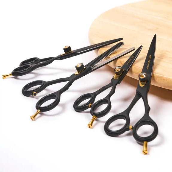 RED BY KISS Premium Artisan Professional Hair Thinning Shears 6.5"