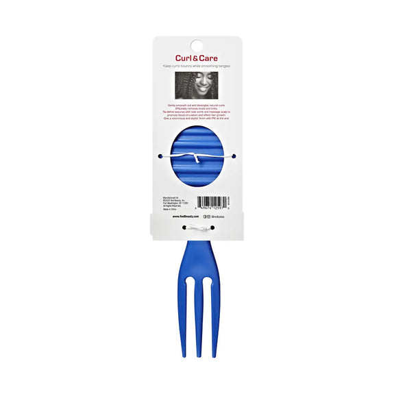Red By Kiss Curl & Care 4-in-1 Detangle Brush Blue