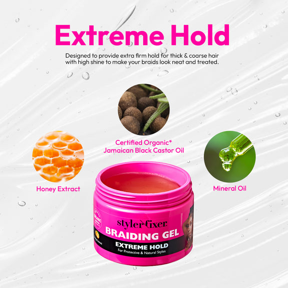 Red By Kiss Styler Fixer Extreme Hold Braiding Gel