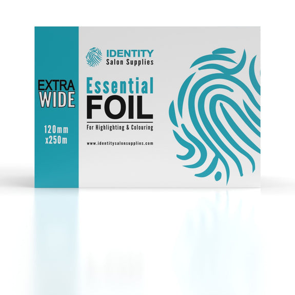 Identity EXTRA Wide Hair Foil 12cm x 250M DISPENSER BOX