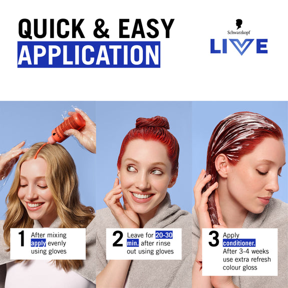 Schwarzkopf Live Intense Colour Permanent Colour 109 Cool Rose