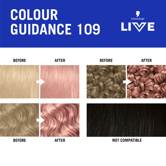 Schwarzkopf Live Intense Colour Permanent Colour 109 Cool Rose