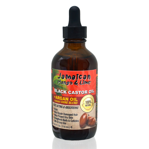 JAMAICAN MANGO & LIME Jamaican Black Castor Oil – Argan-118 ML