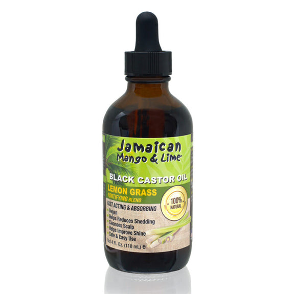 JAMAICAN MANGO & LIME Jamaican Black Castor Oil – Lemon Grass-4 OZ