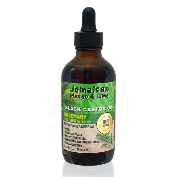 JAMAICAN MANGO & LIME Jamaican Black Castor Oil – Rosemary-4 OZ