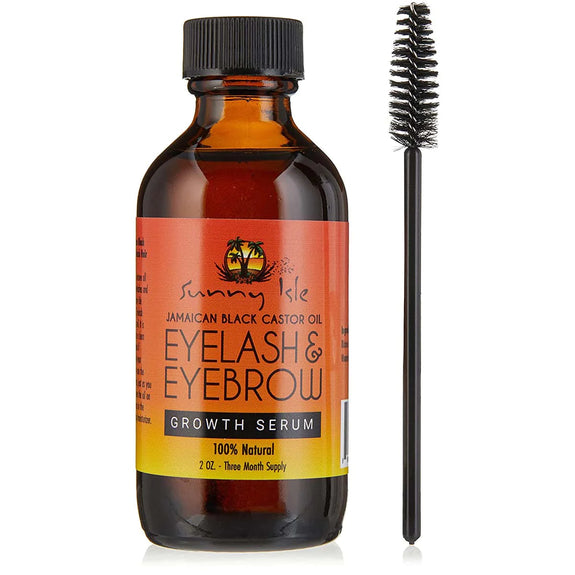 SUNNY ISLE Jamaican Black Castor Oil Eyebrow & Eyelash Serum