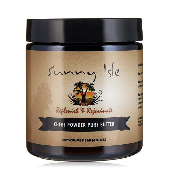 SUNNY ISLE Jamaican Black Castor Oil Pure Butter infused with Chebe Powder