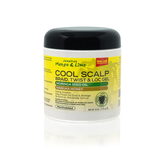 Jamaican Mango & Lime Cool Scalp Braid, Twist & Lock Gel 6oz