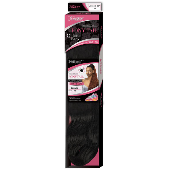 Blissource Drawstring Ponytail Jessica