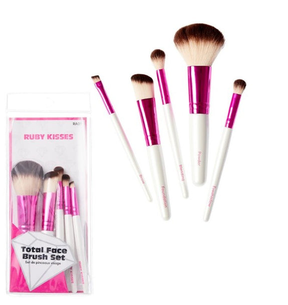 KISS RK MAKE UP BRUSH KIT - TOTAL FACE SET