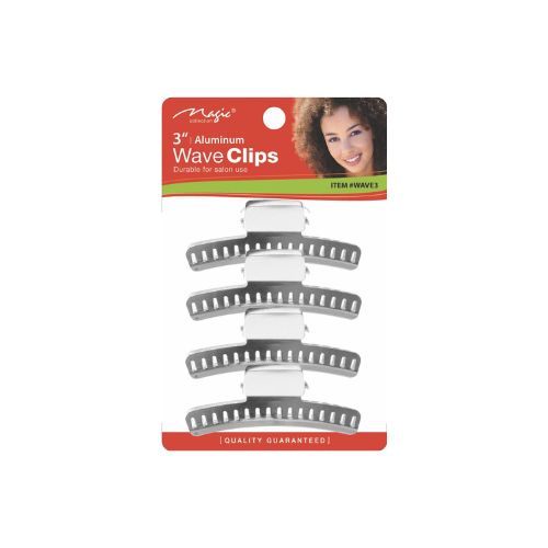 MAGIC COLLECTION 3" ALUMINUM WAVE CLIPS