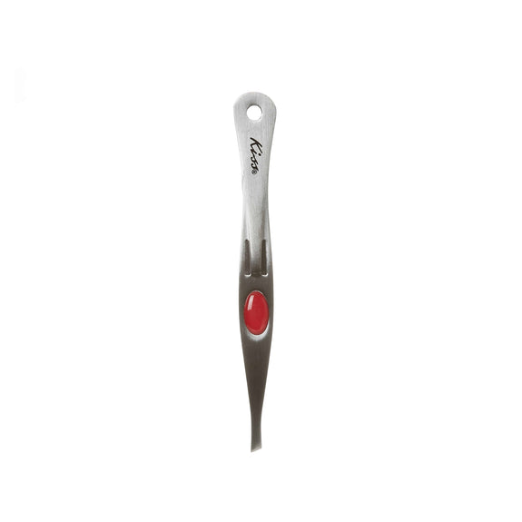 KISS NEW YORK Slant Tip Tweezer with Suction Cup