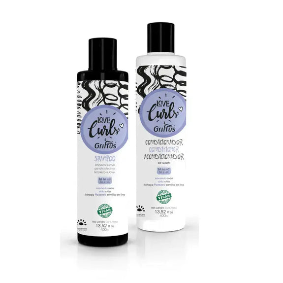 GRIFFUS LOVE CURLS Shampoo + Conditioner