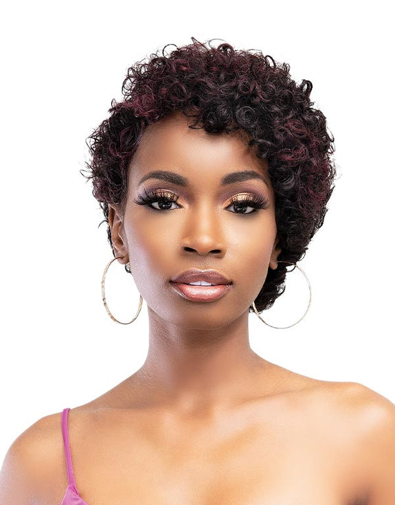 JANET COLLECTION LAVISH EMILIA WIG 100% NATURAL VIRGIN REMY HUMAN HAIR