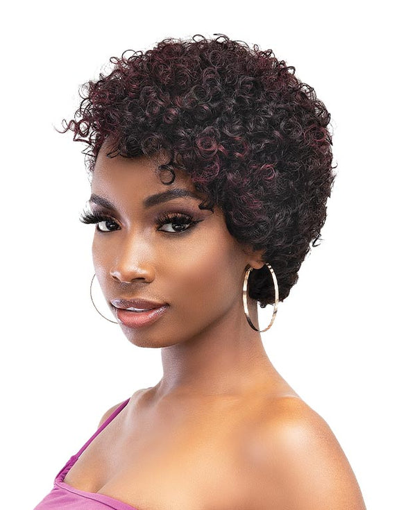 JANET COLLECTION LAVISH EMILIA WIG 100% NATURAL VIRGIN REMY HUMAN HAIR