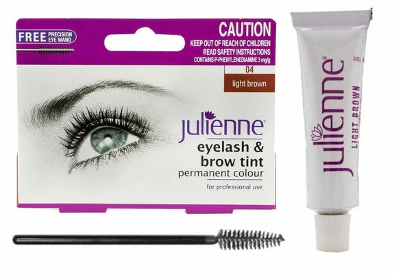 Julienne Professional Tinting Eyelash & Eyebrow Dye Tint