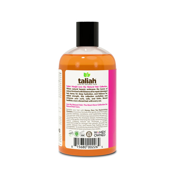 TALIAH WAAJID LOVE MY NATURAL HONEY DEW YOU REPLENISHING SHAMPOO 12 OZ