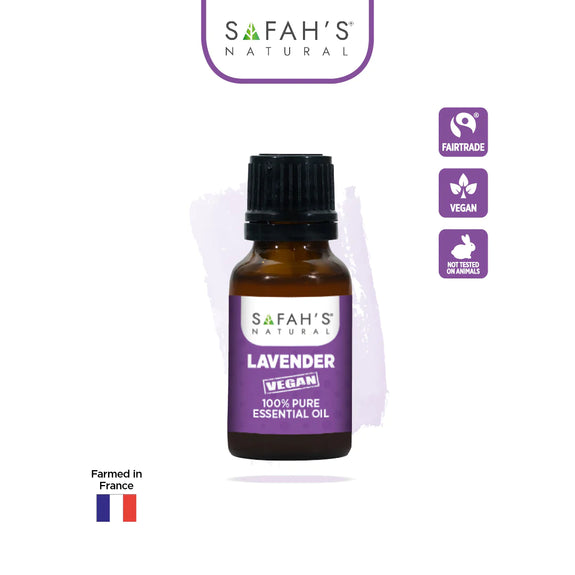 SAFAH'S' LAVENDER ESSENTIAL OIL (100% PURE) - 15ML