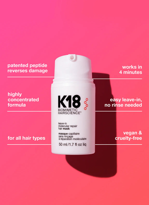 k18 leave-in molecular repair hair mask 50 ML