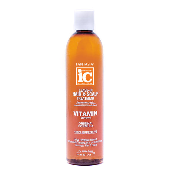 IC FANTASIA LEAVE-IN HAIR & SCALP TREATMENT 12 OZ