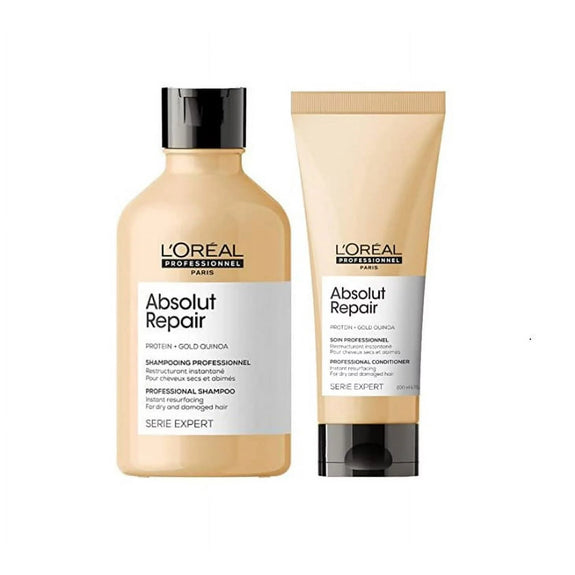 L'ORÉAL PROFESSIONNEL SERIE EXPERT ABSOLUT REPAIR SHAMPOO 300ML ABSOLUT REPAIR CONDITIONER 200ML