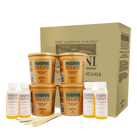 MIZANI RHELAXER  SENSITIVE SCALP RELAXER 4 APPLICATION