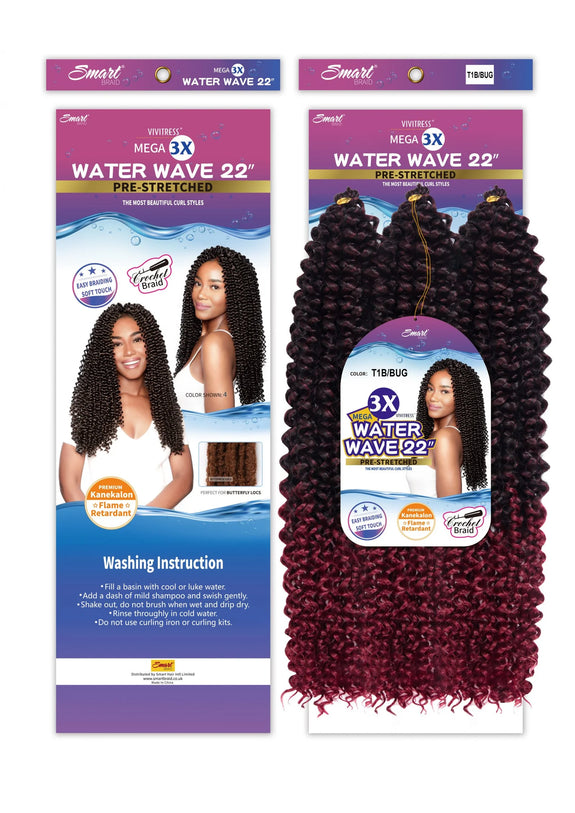 Vivitress Water Wave Bulk 3x22”
