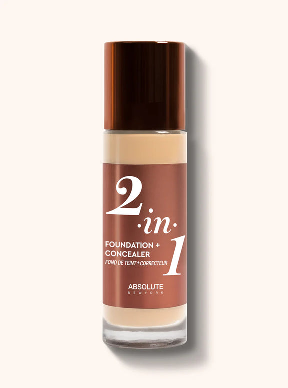 ABSOLUTE NEW YORK 2-in-1 Foundation + Concealer