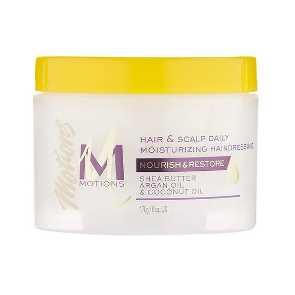 Motions Hair and Scalp Daily Moisturizing Hairdressing, 6 Oz