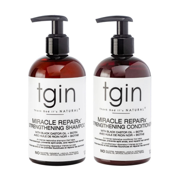 TGIN Miracle RepaiRx Strengthening Shampoo and Conditioner Duo (13oz each)