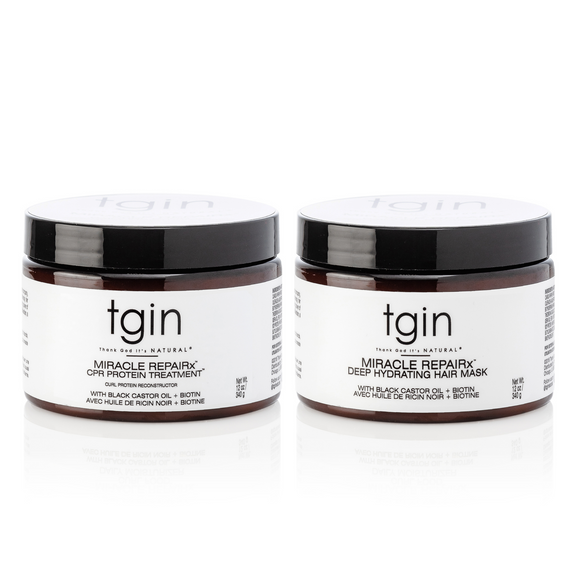 TGIN Miracle RepaiRx Strengthening Reconstructor and Mask Duo (12oz each)