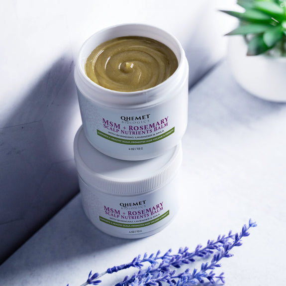 Qhemet Biologics MSM + Rosemary Scalp Nutrients Balm