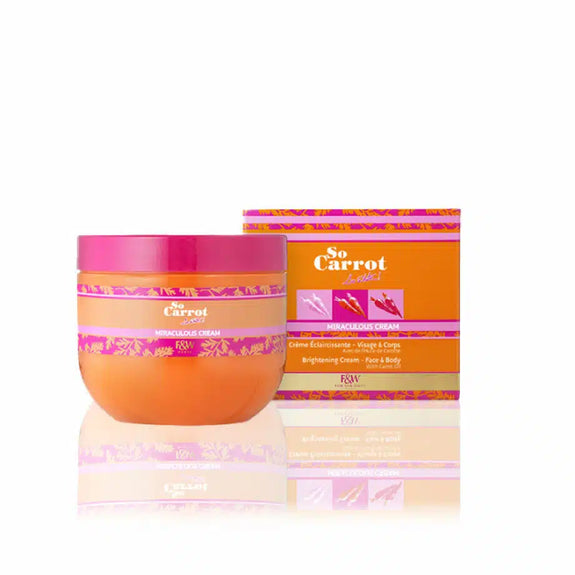FAIR AND WHITE SO CARROT BRIGHTENING FACE AND BODY CREAM 250 ML