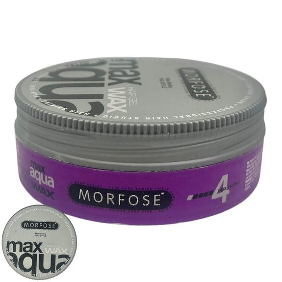 Morfose Aqua Hair Gel Wax-PURPLE -MAX AQUA-175ml