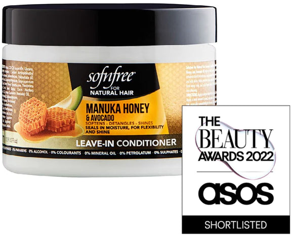 SOFN’FREE LEAVE-IN CONDITIONER WITH MANUKA HONEY & AVOCADO OIL 325ML