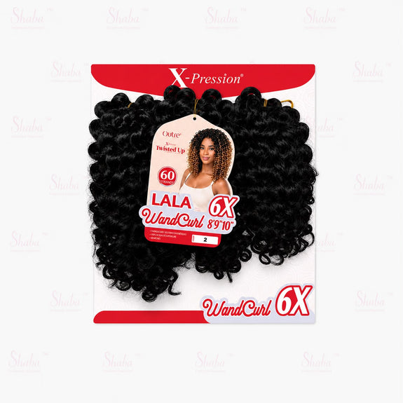 Outre X-Pression Twisted Up LaLa Wandcurl 8"9"10"
