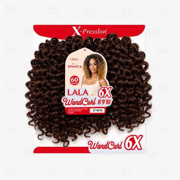 Outre X-Pression Twisted Up LaLa Wandcurl 8"9"10"