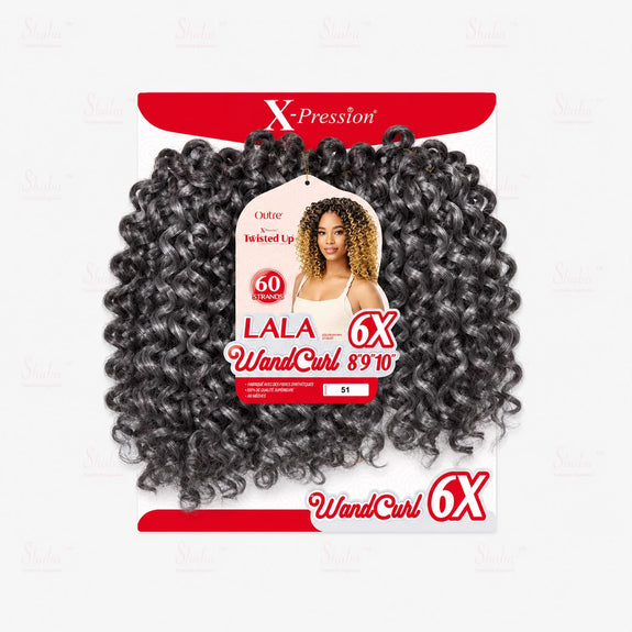 Outre X-Pression Twisted Up LaLa Wandcurl 8"9"10"