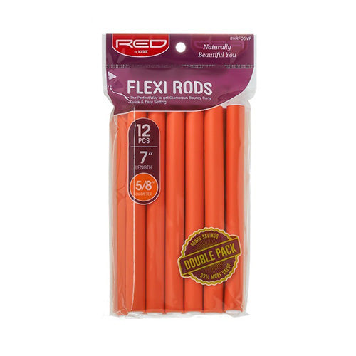 RED BY KISS Flexi Rods 7″ Length (12pcs)