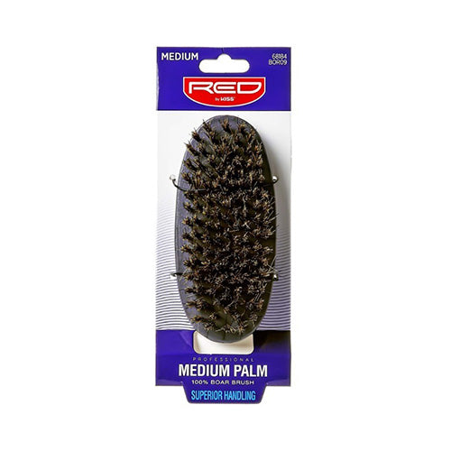 RED BY KISS Professional 100% Boar Brush Medium Bristles