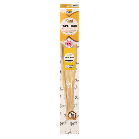 RUSH SILKY LUXATI 100 % REAL REMY HUMAN 20" TAPE IN HAIR HAIR EXTENSION