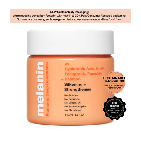 MELANIN HAIRCARE PLUMPING DEEP CONDITIONER 414ML