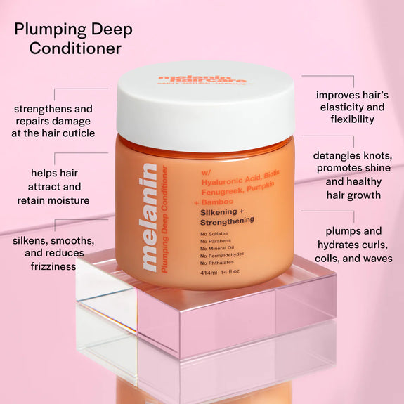 MELANIN HAIRCARE PLUMPING DEEP CONDITIONER 414ML