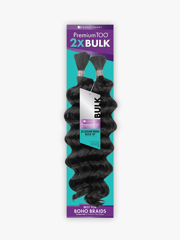 Sensationnel Premium Too 2x 18" Ocean Wave Bulk Boho Braid