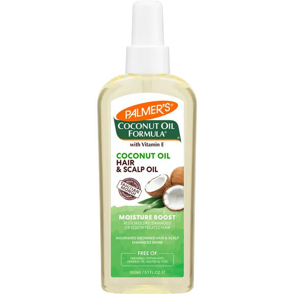 Palmer's Coconut Oil Formula Moisture Boost Hair & Scalp Oil, 5.1 fl. oz