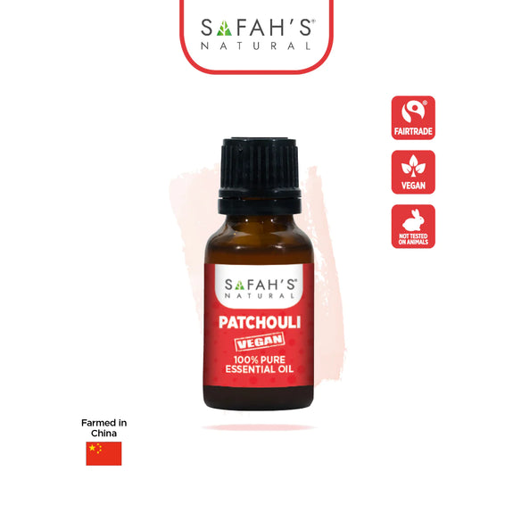 SAFAH'S' PATCHOULI ESSENTIAL OIL (100% PURE) - 15ML